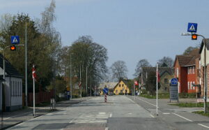 Når Stokkemarke tager sig smukkest ud, en tidlig søndag morgen. Foto Mette Bacher